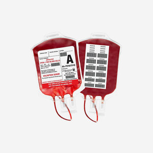 Simulated Stainless Blood Bags